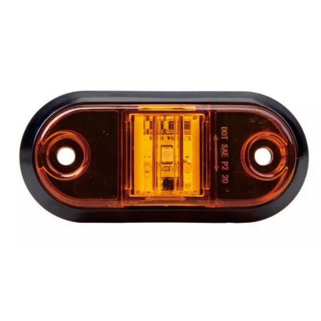 2.5 Inch Oval Marker Clearance Trailer Light