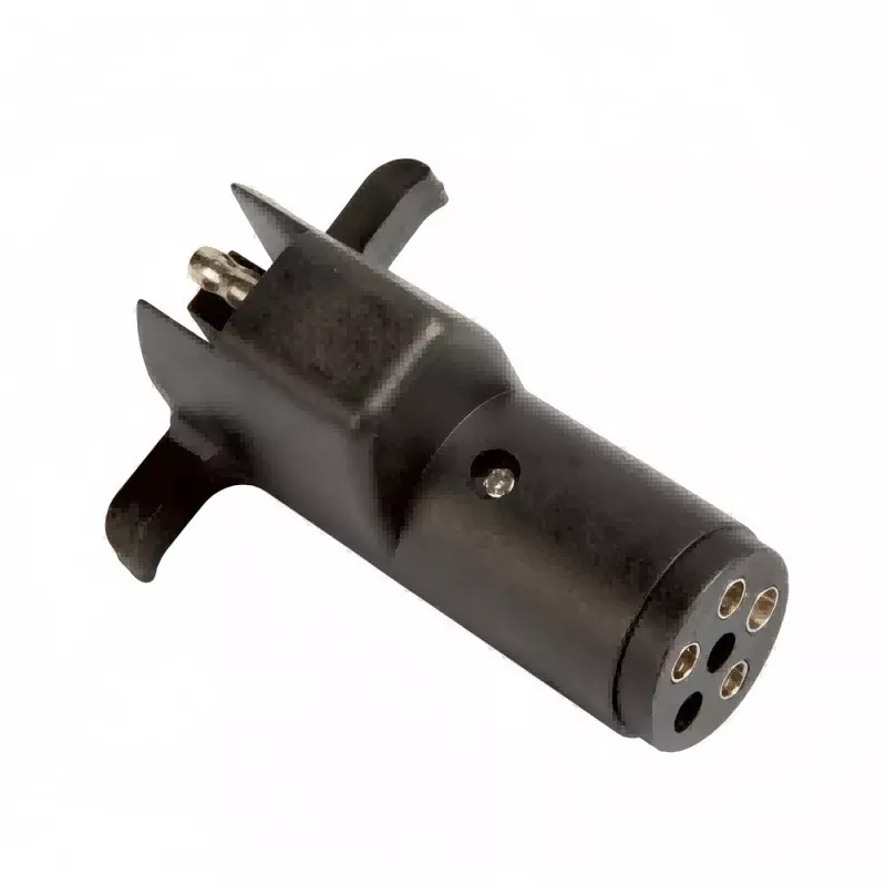 6 Pole Round To 4 Way Flat Trailer Wiring Adapter