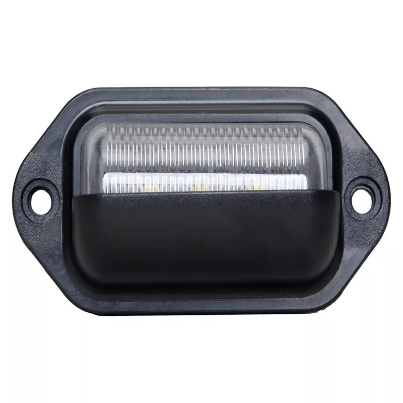 Oval License Plate Light