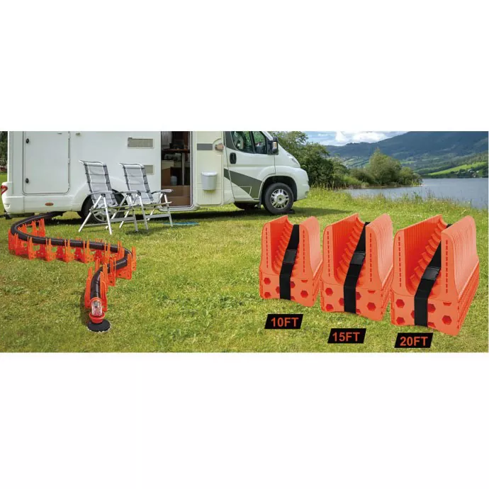 RV Sewer Hose Support